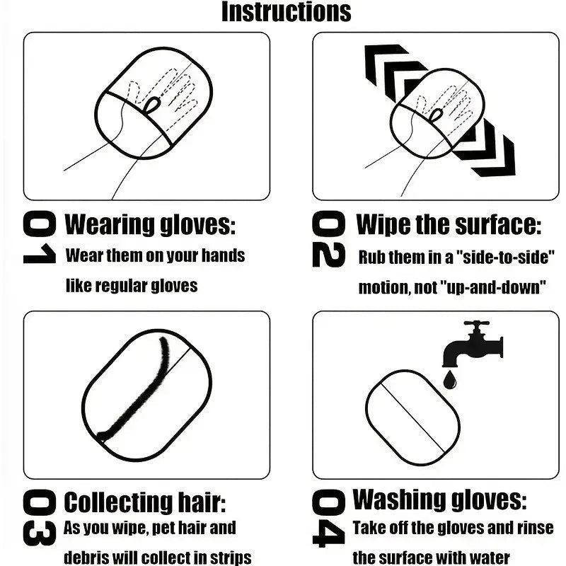 BONMORA FurSweep™ Cleaning Glove